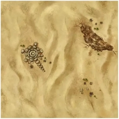 Desert Mat - model B 55x90