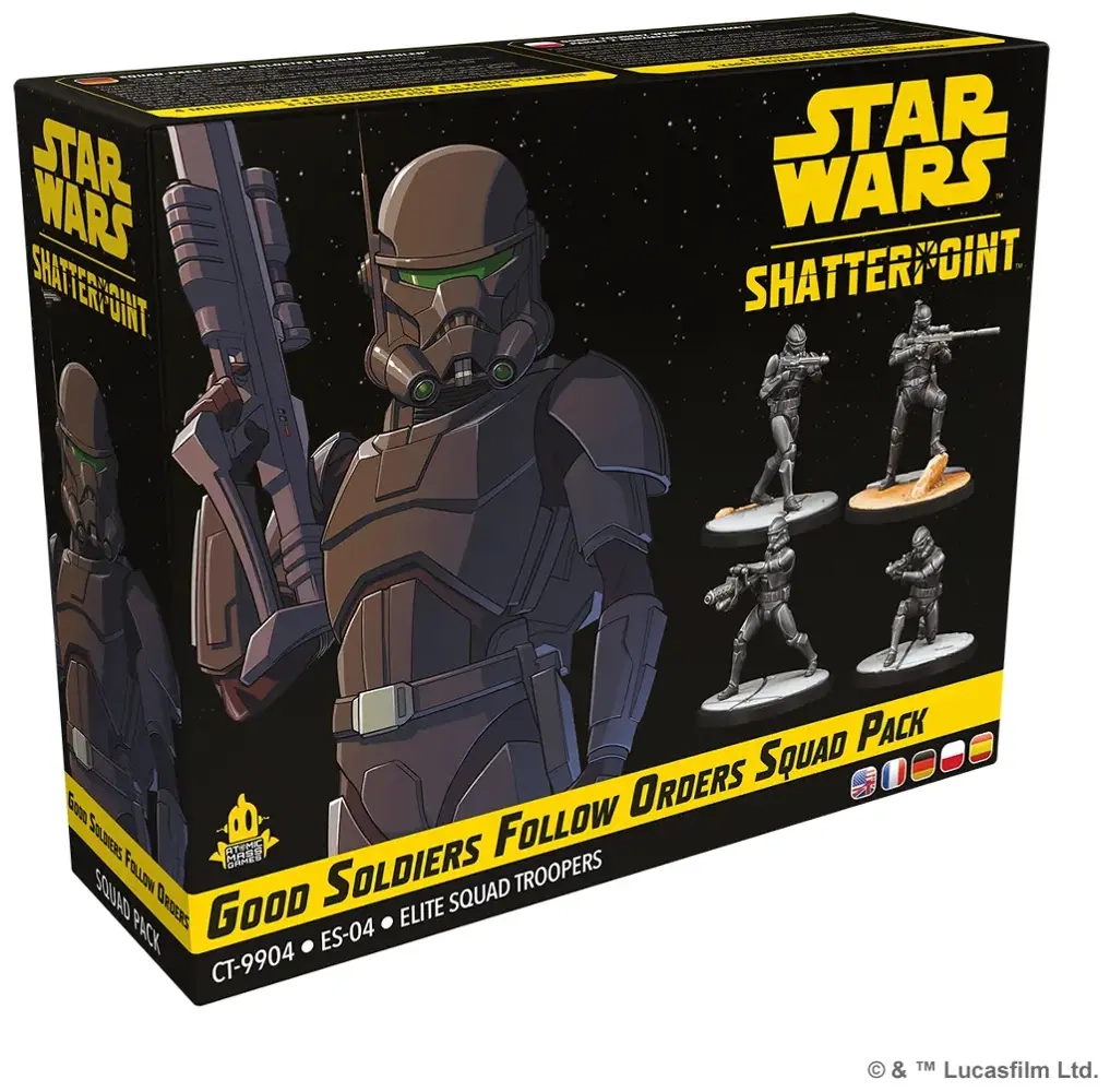 Shatterpoint: Good Soldiers Follow Orders (Gute Soldaten folgen Befehlen)