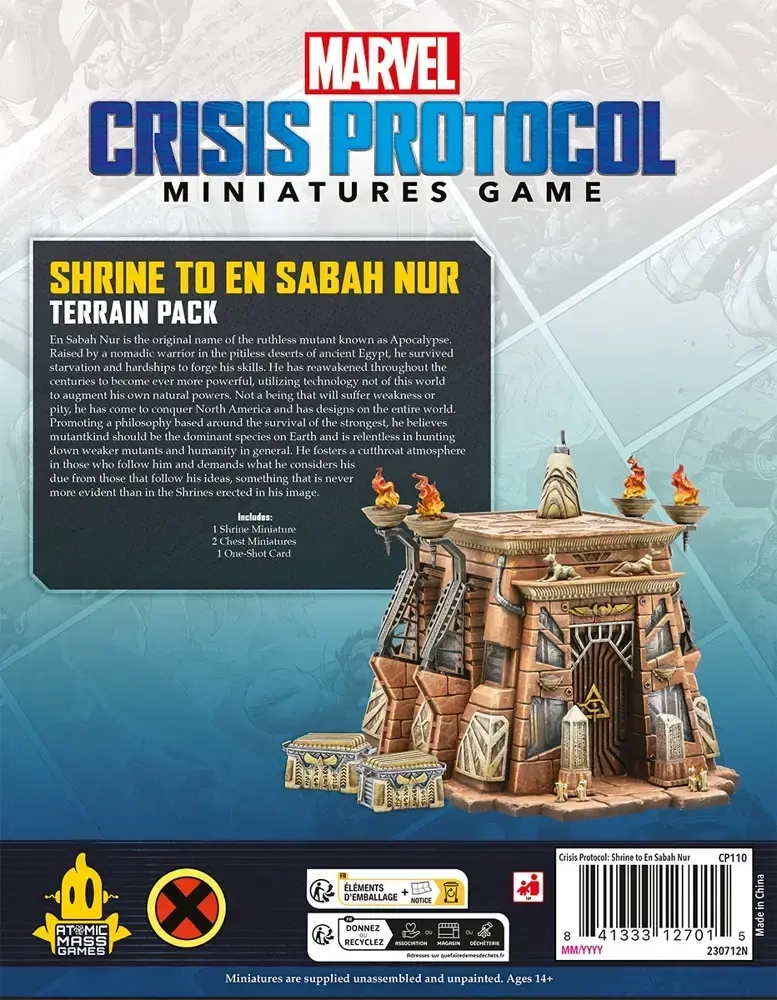 Marvel: Crisis Protocol - Shrine to En Sabah Nur Terrain Pack