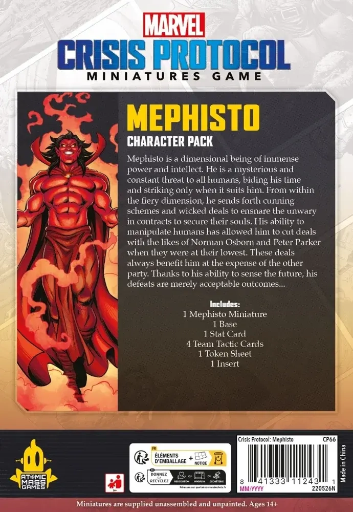 Marvel: Crisis Protocol – Mephisto Character Pack