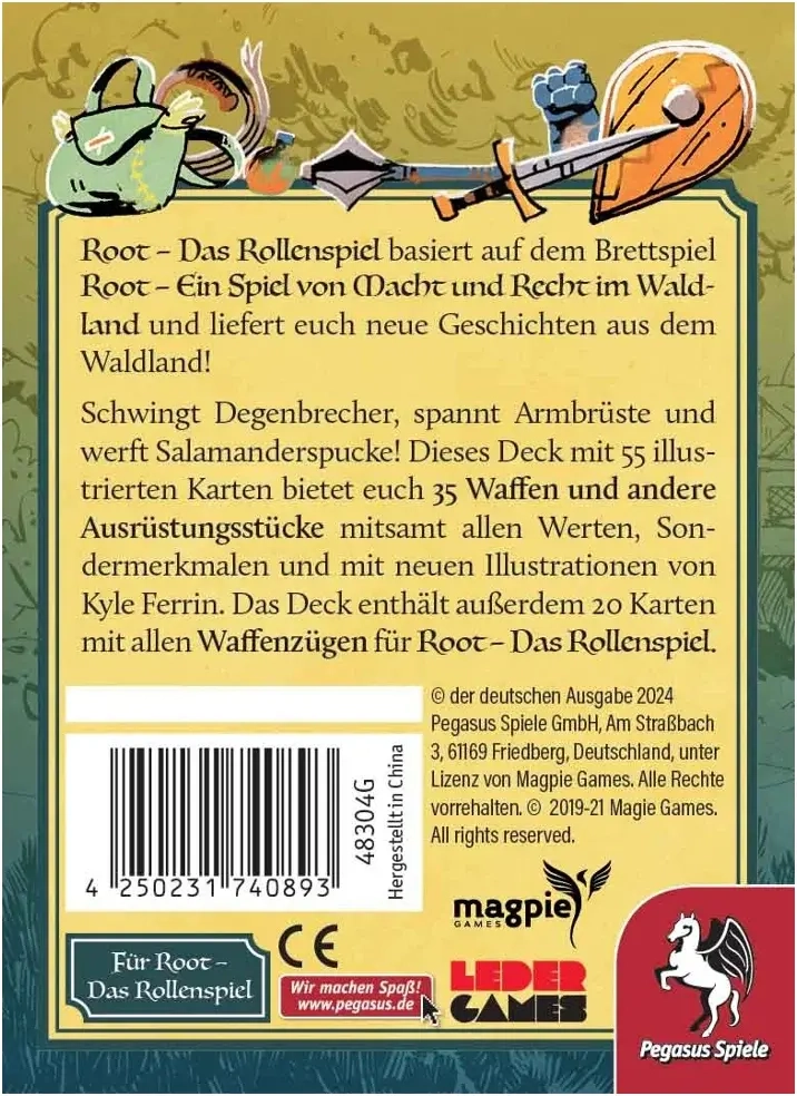 Root - Das Rollenspiel: Ausrüstungsdeck - Erweiterung