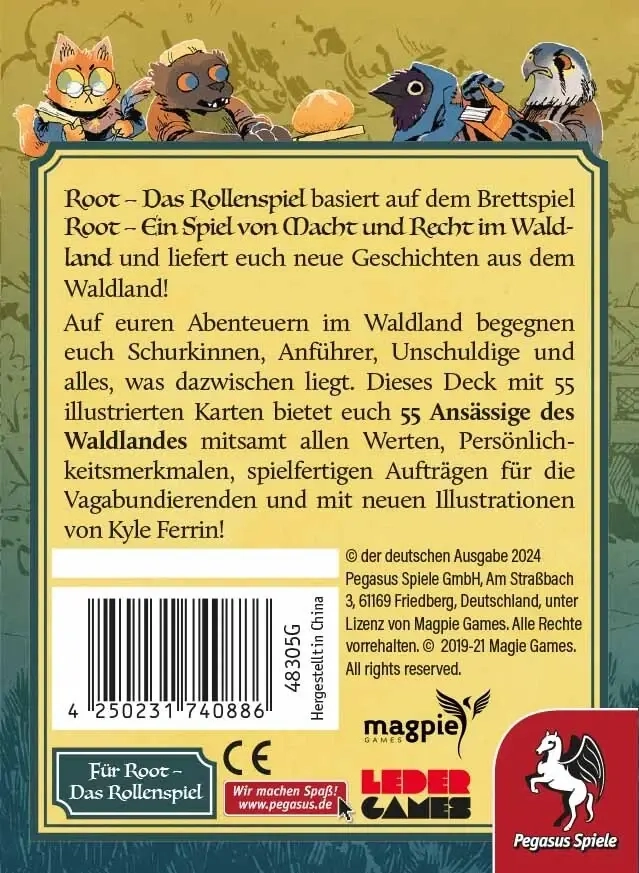 Root: Das Rollenspiel | Waldlanddeck - Erweiterung