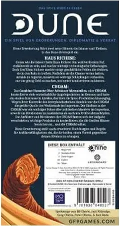 Dune: Choam & Richese - Erweiterung]