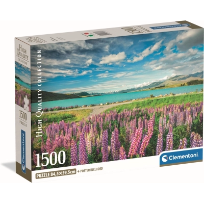 Lupinen am Tekapo-See