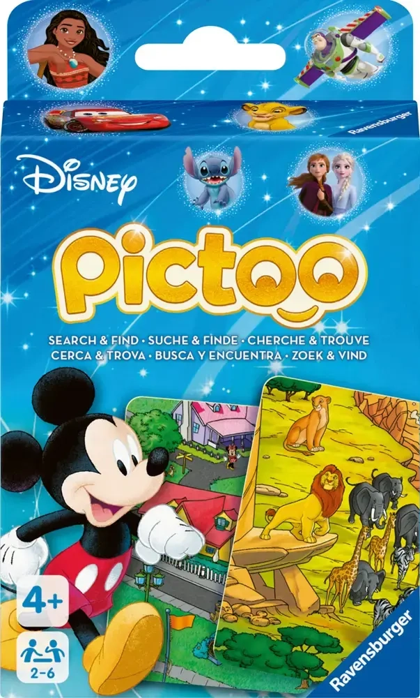Pictoo Card Game Disney