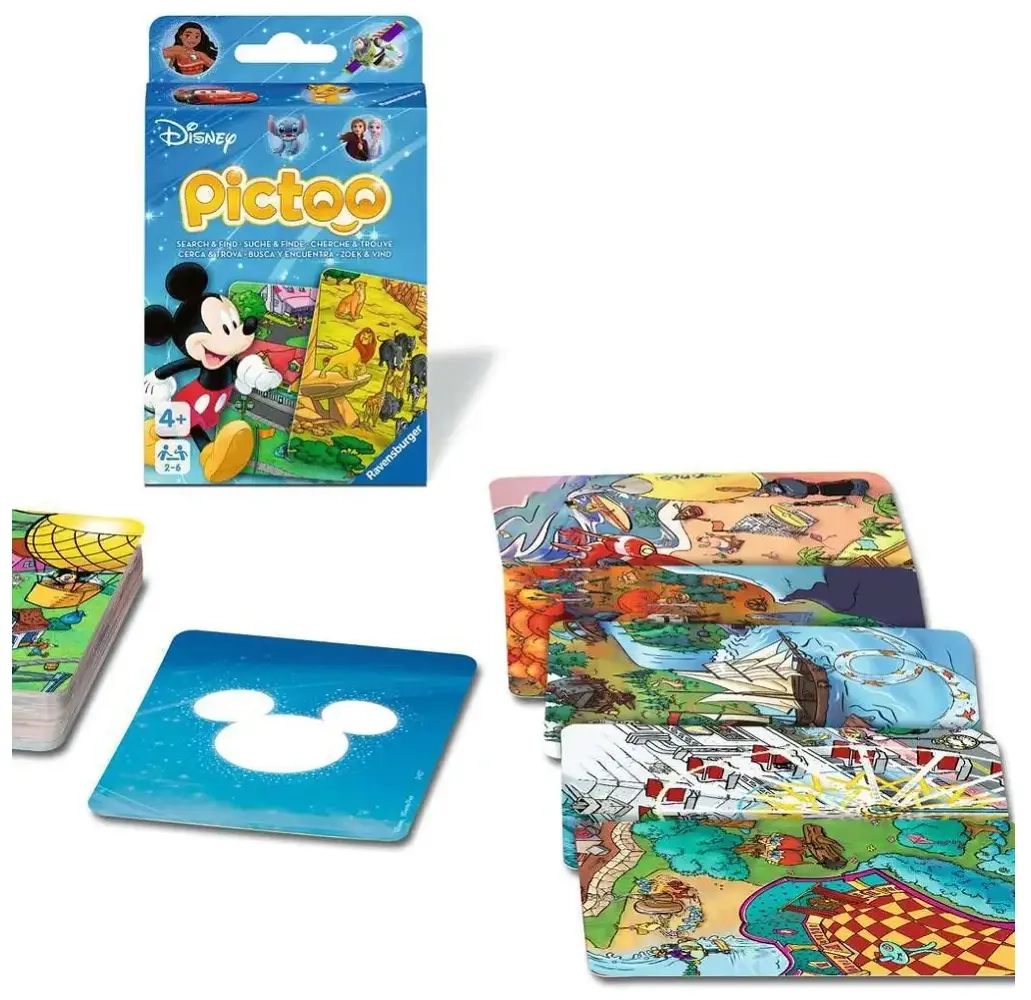 Pictoo Card Game Disney