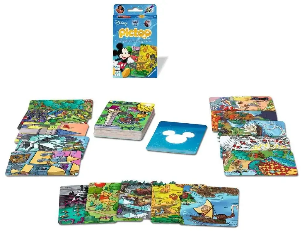 Pictoo Card Game Disney