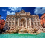 Der Trevi-Brunnen von Rom
