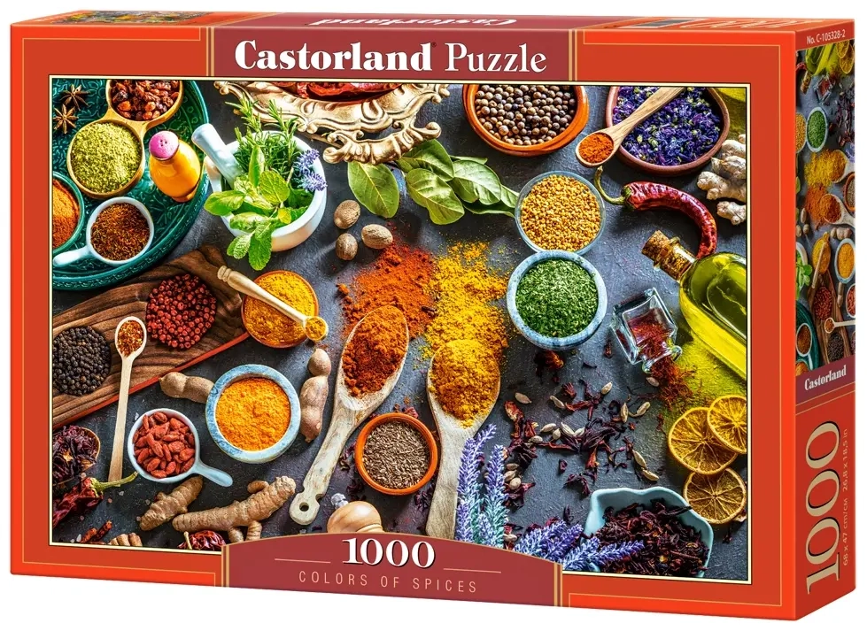 Die Farben der edlen Gewürze