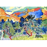 André Derain - Les Montagnes de Collioure