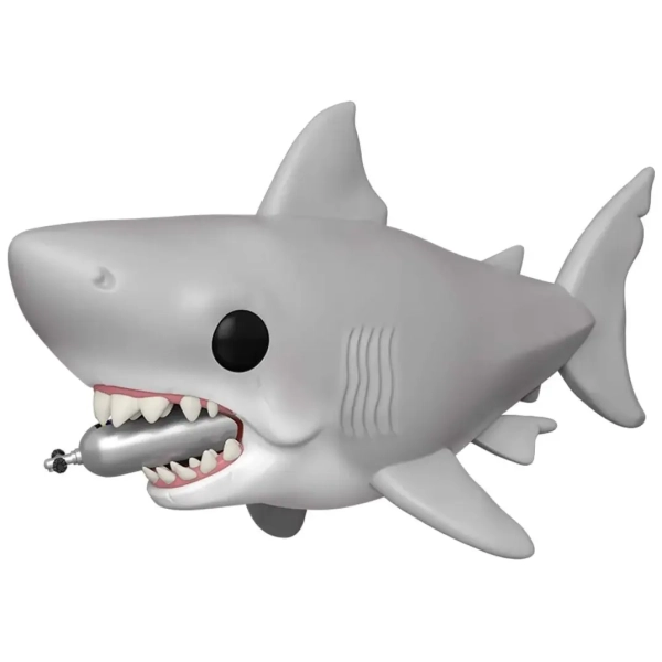 POP - Der Weisse Hai - Jaws with Diving Tank 15 cm