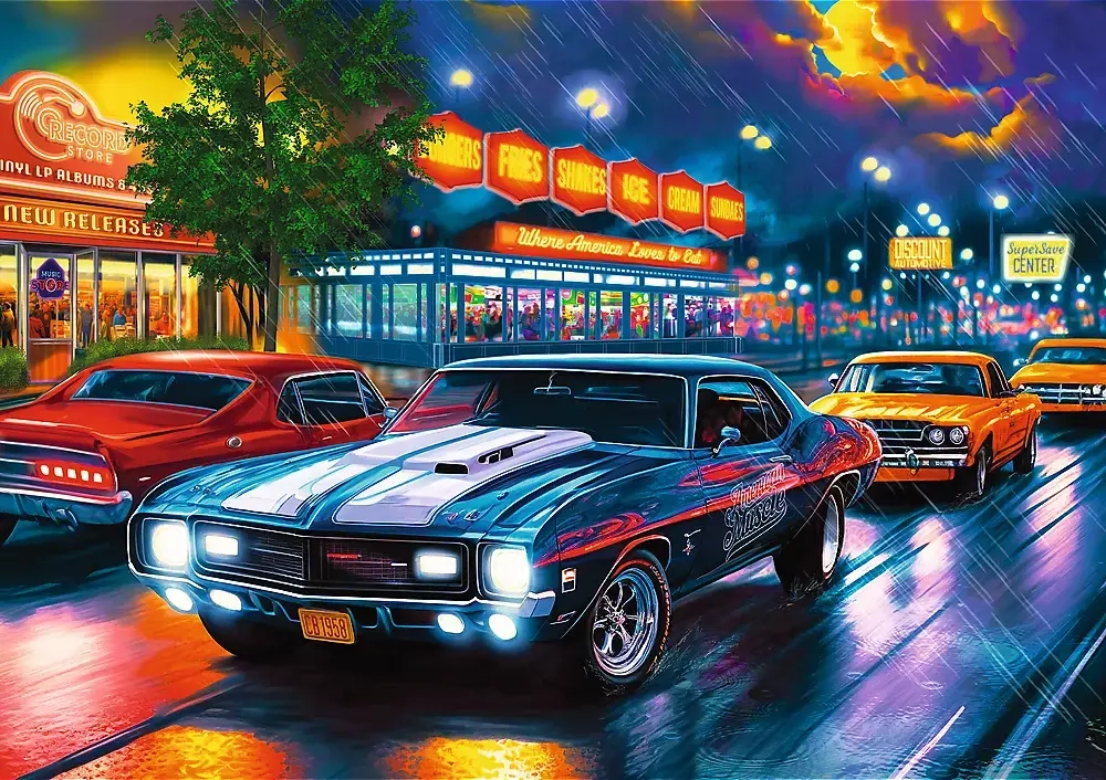 Fahrt durch die Nacht