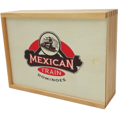 Mexican Train in Holzbox