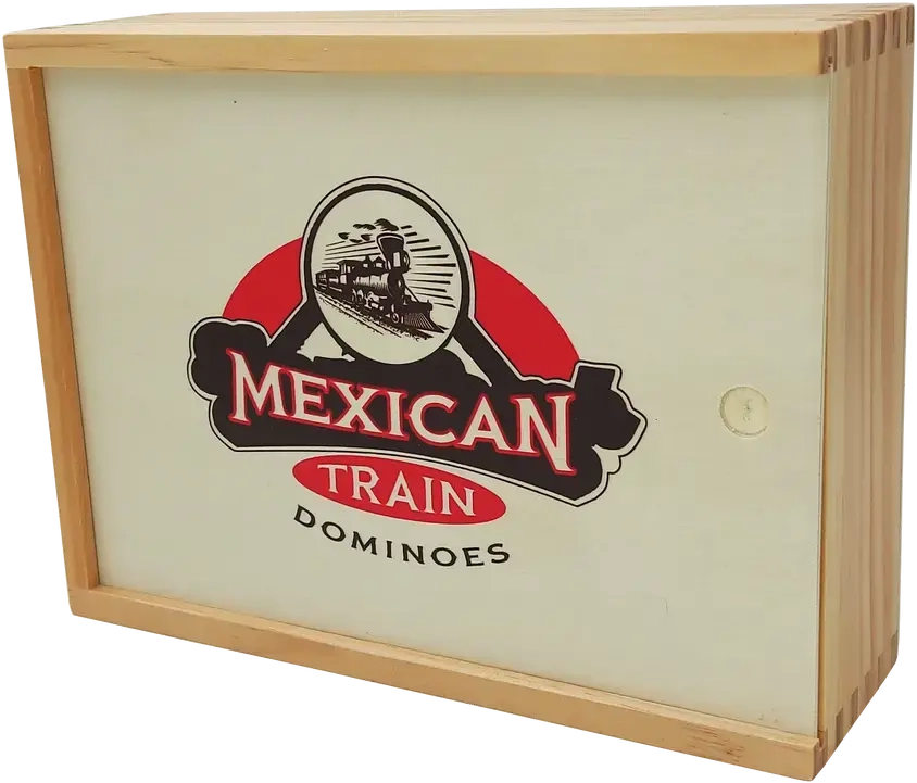 Mexican Train in Holzbox