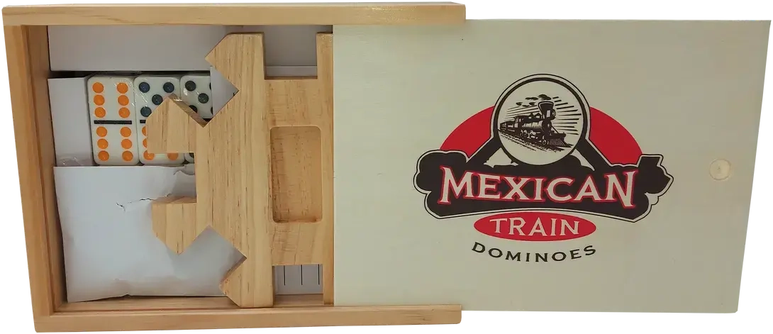 Mexican Train in Holzbox
