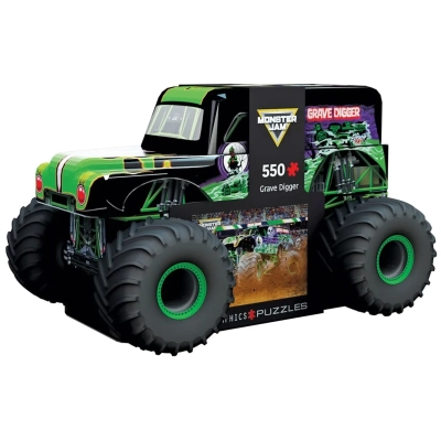 Monster Jam | Grave Digger - Blechdosenpuzzle