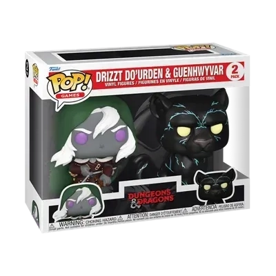 Funko POP! Games: D&D S2 - Drizzt&Guenhwyvar 2PK