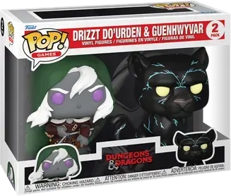 Funko POP! Games: D&D S2 - Drizzt&Guenhwyvar 2PK