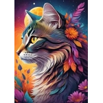 Floral Cat