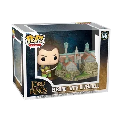 Funko POP! Lord of the Rings - Elrond w. Rivendell