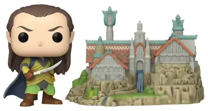 Funko POP! Lord of the Rings - Elrond w. Rivendell