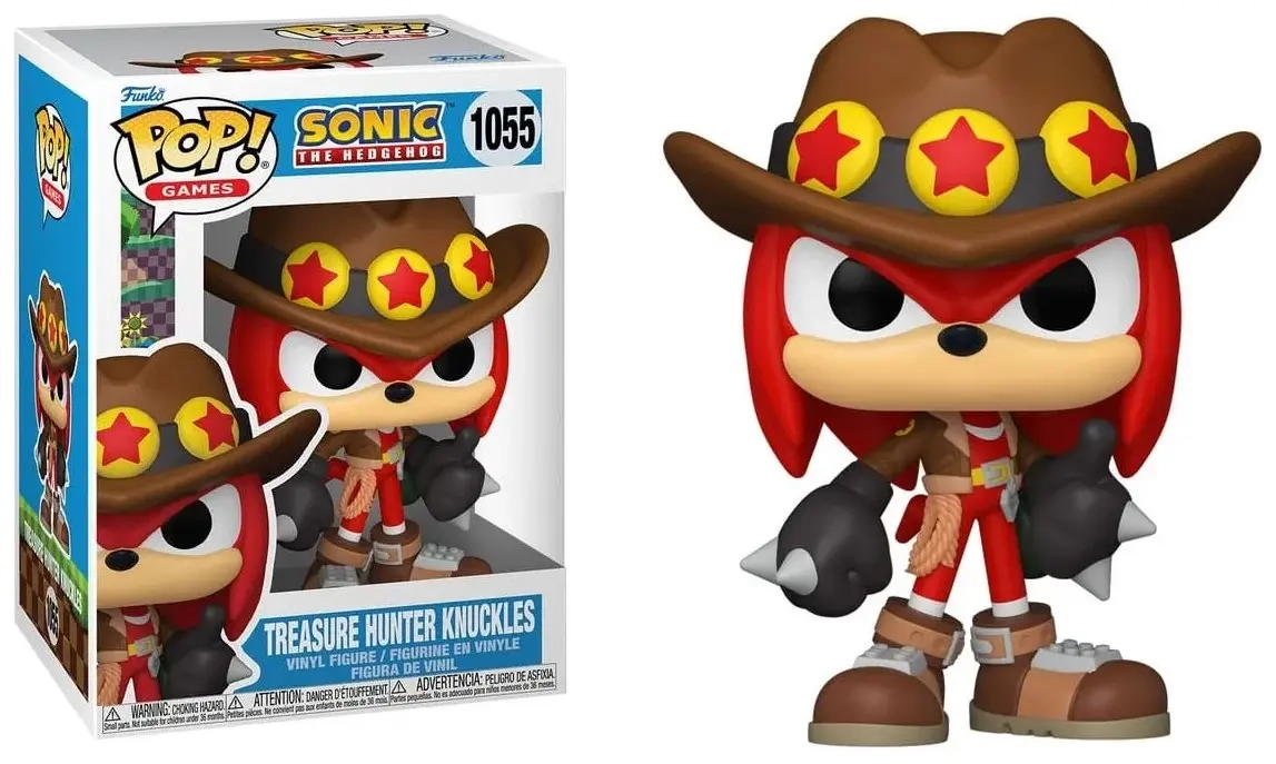 Funko POP! Games: Sonic - Treasure Hunter Knuckles