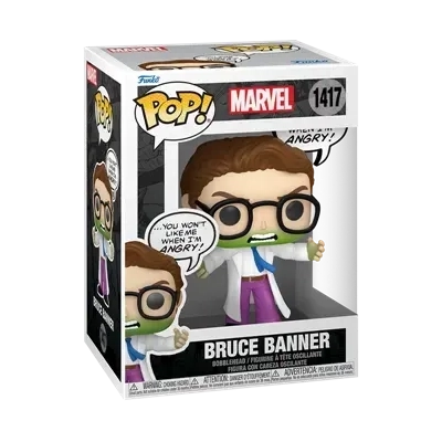 Funko POP! Marvel: Bruce Banner (Don't Make me Angry)