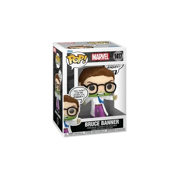 Funko POP! Marvel: Bruce Banner (Don't Make me Angry)