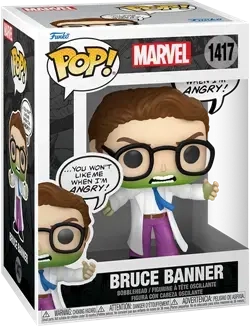 Funko POP! Marvel: Bruce Banner (Don't Make me Angry)