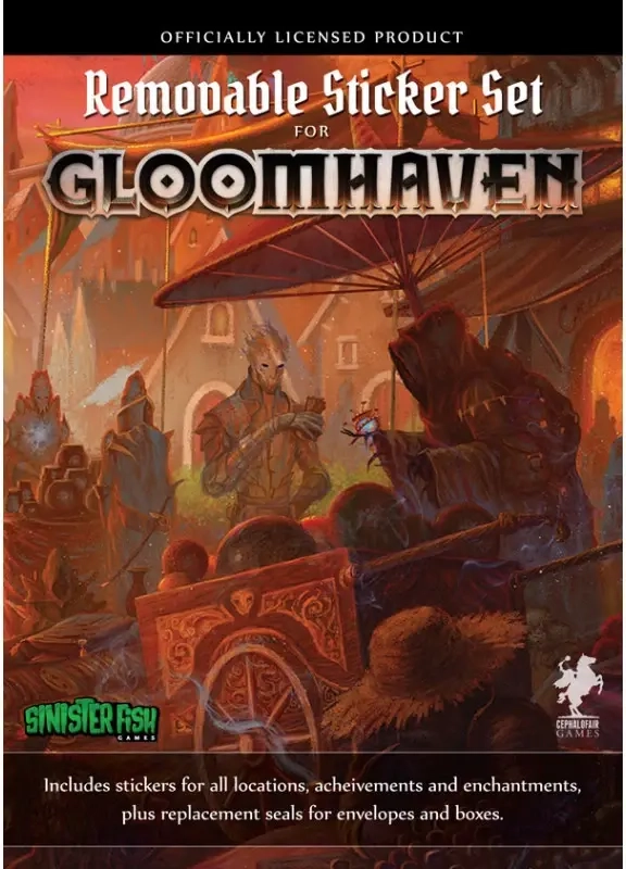 Gloomhaven Removable Sticker Set