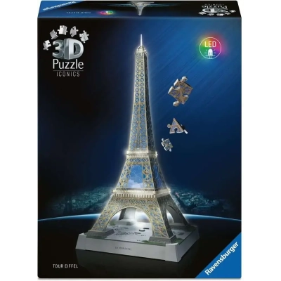 Iconics La Tour Eiffel with Light