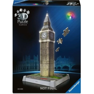 Iconics Big Ben with Light