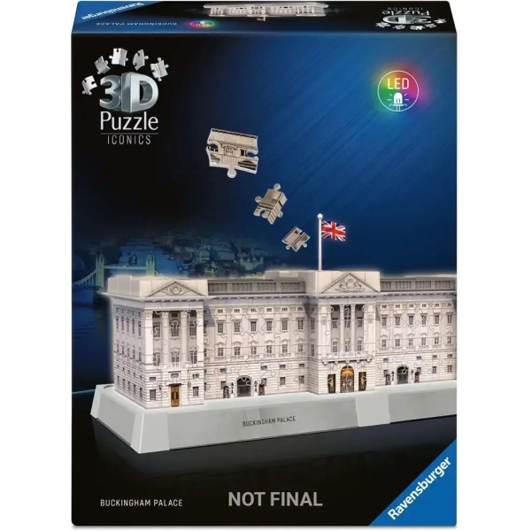 Iconics Buckingham Palace w. Light