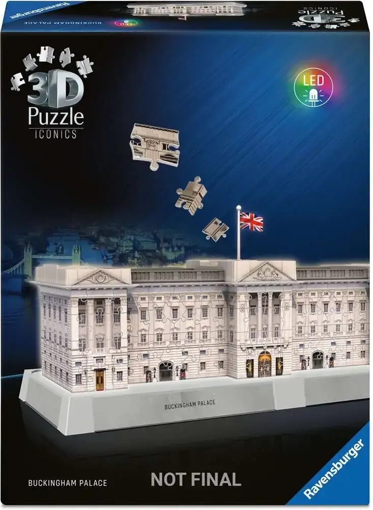Iconics Buckingham Palace w. Light