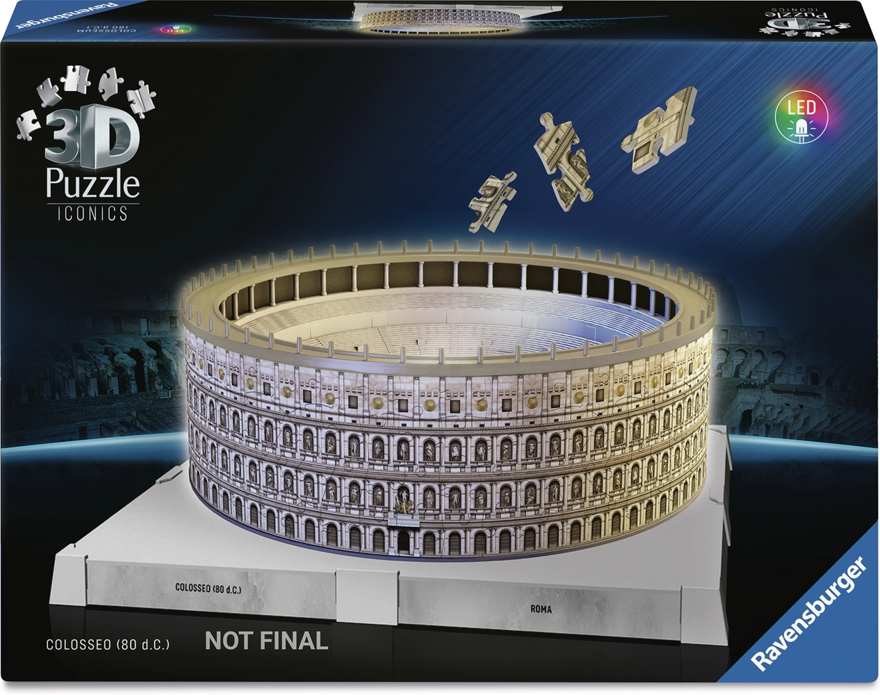Iconics Colosseum with Light