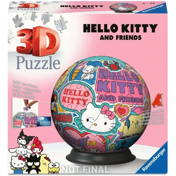 Puzzle-Ball Hello Kitty