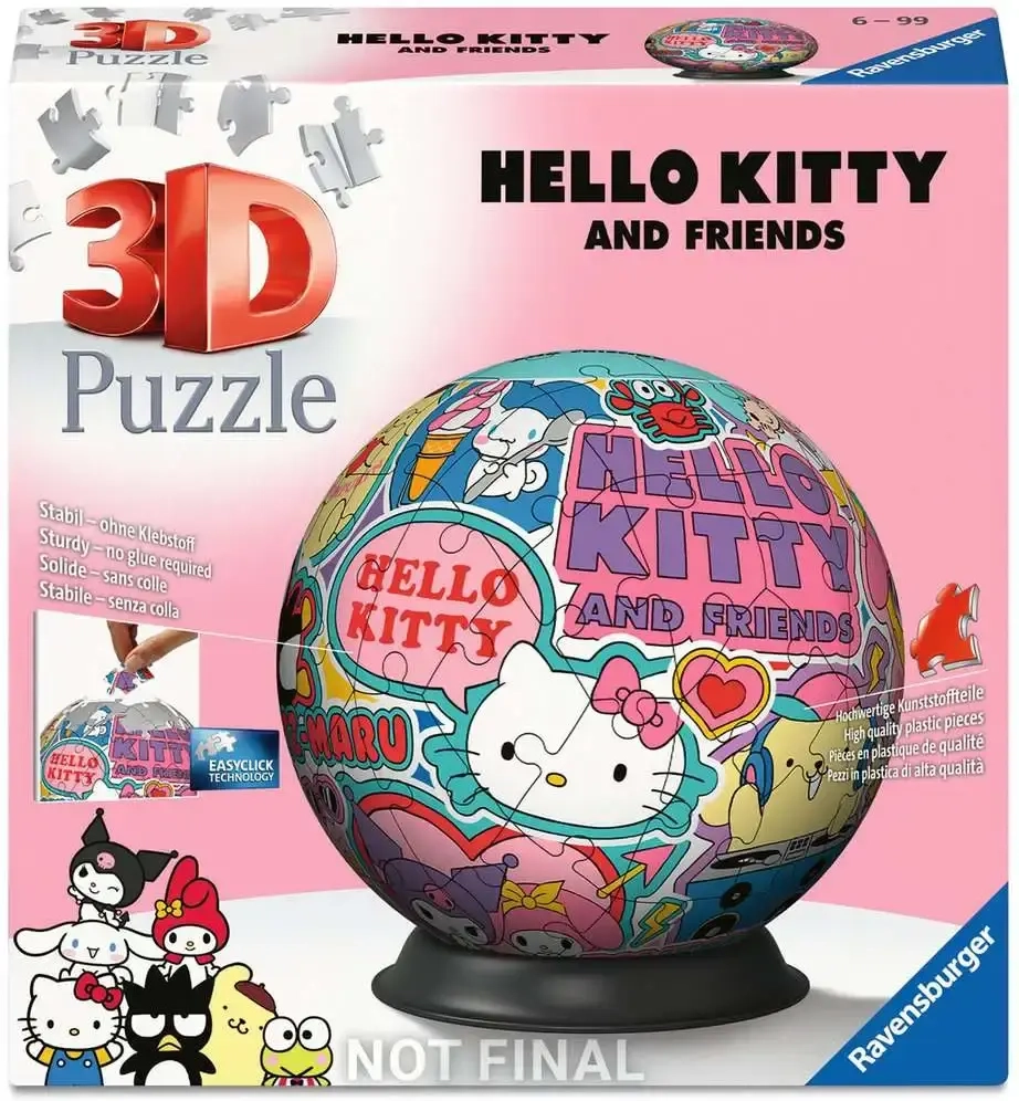 Puzzle-Ball Hello Kitty