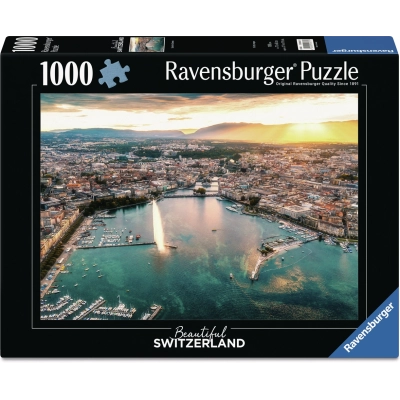 Sunset in Geneva