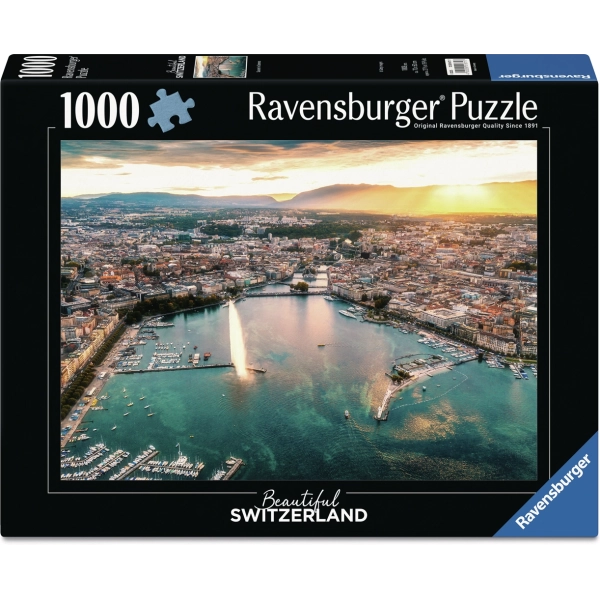 Sunset in Geneva