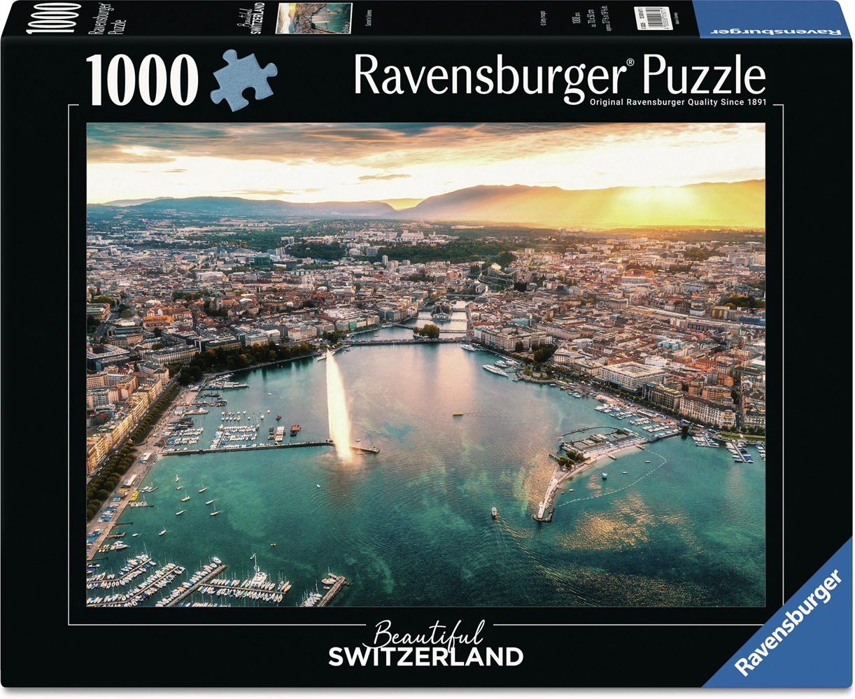 Sunset in Geneva