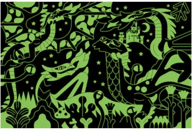 Dragons - Glow in the Dark