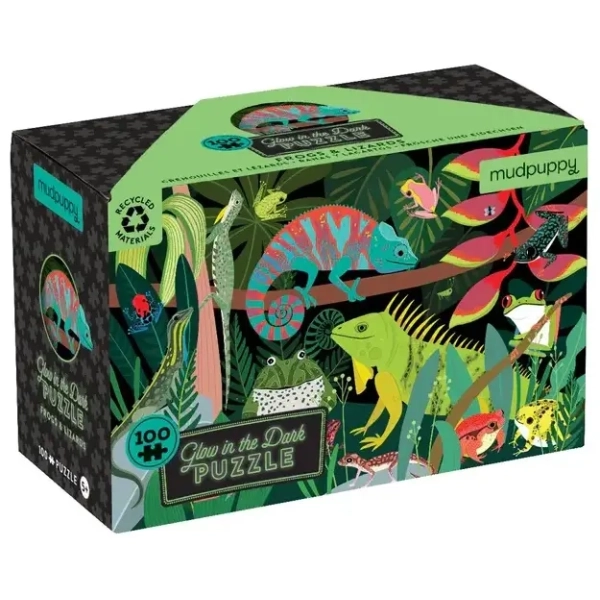 Frogs Lizards - Glow in the Dark