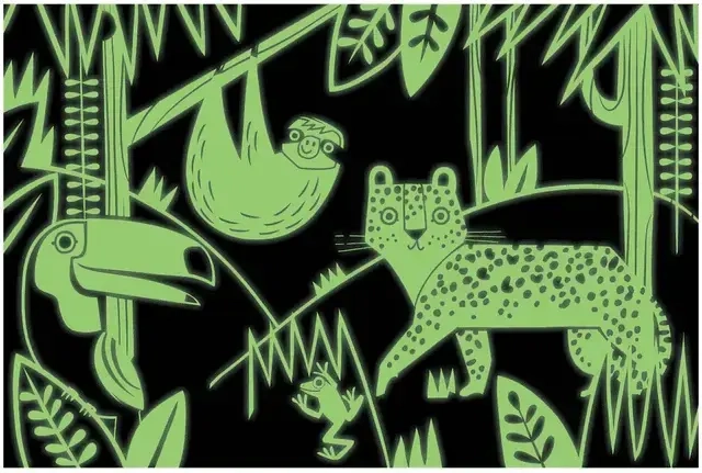 Rainforest - Glow in the Dark