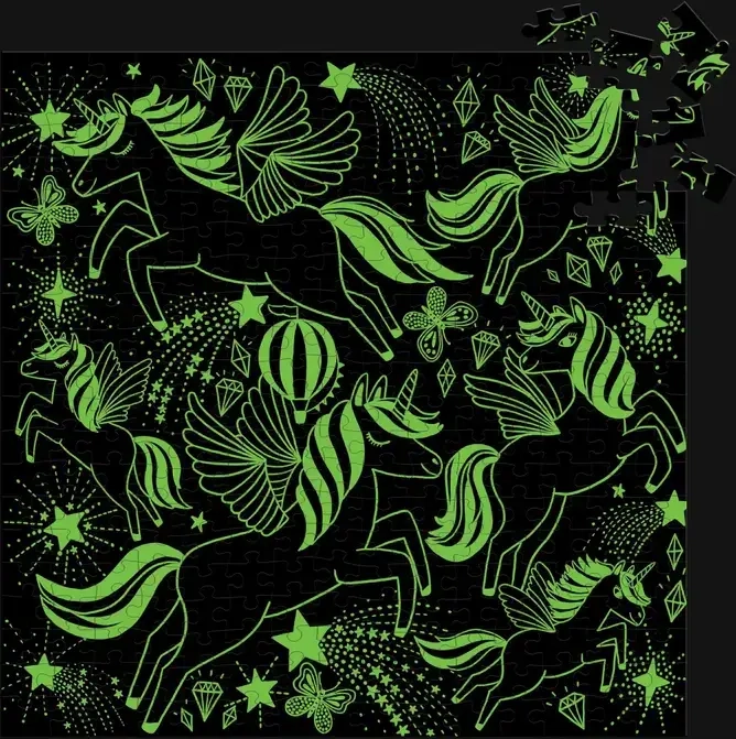 Unicorns Illuminated - Glow in the Dark