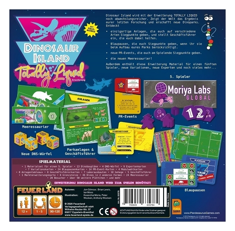 Dinosaur Island Erweiterung - Totally Liquid