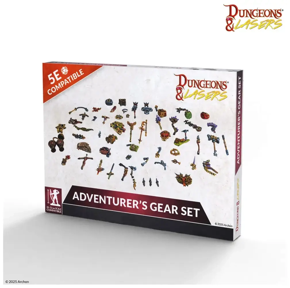 Dungeons & Lasers Adventurers Gear Set