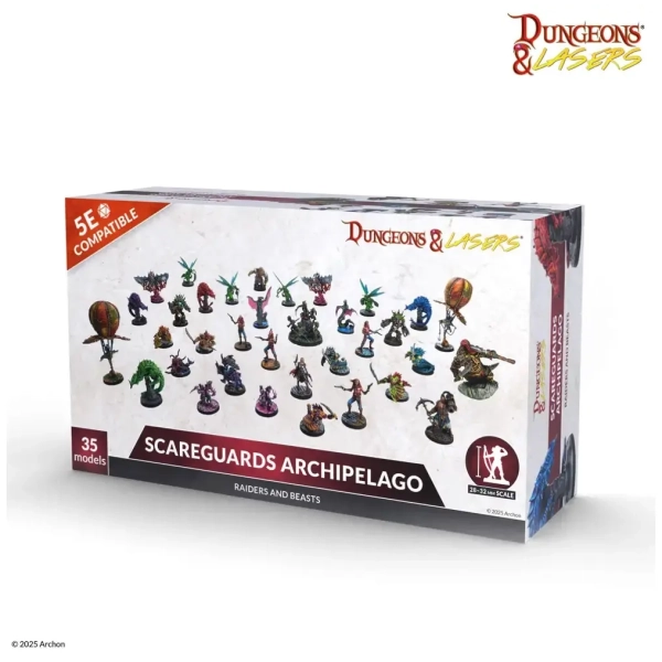 Dungeons & Lasers Raiders & Beasts of Scareguards Archipelago