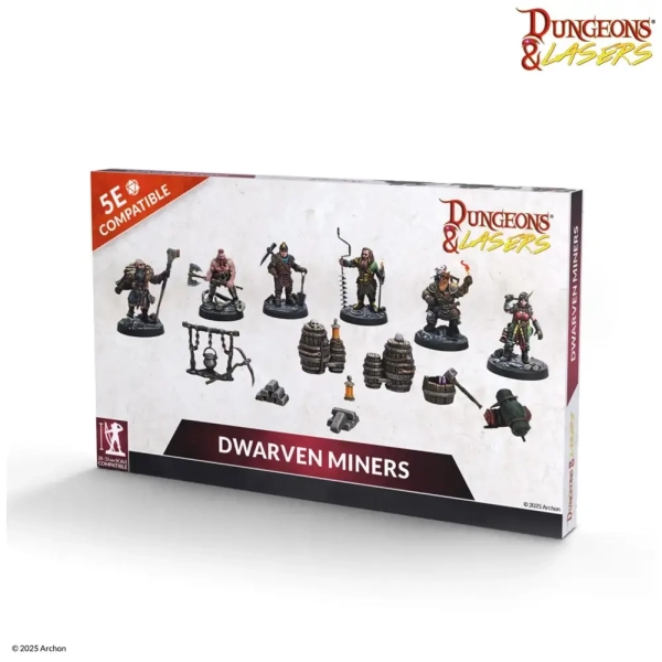 Dungeons & Lasers Dwarven Miners