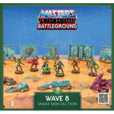 Masters of the Universe - Battleground Wave 8 Snake Men Faction - Erweiterung - DE