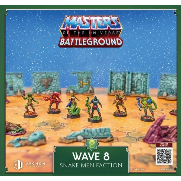 Masters of the Universe - Battleground Wave 8 Snake Men Faction - Erweiterung - DE